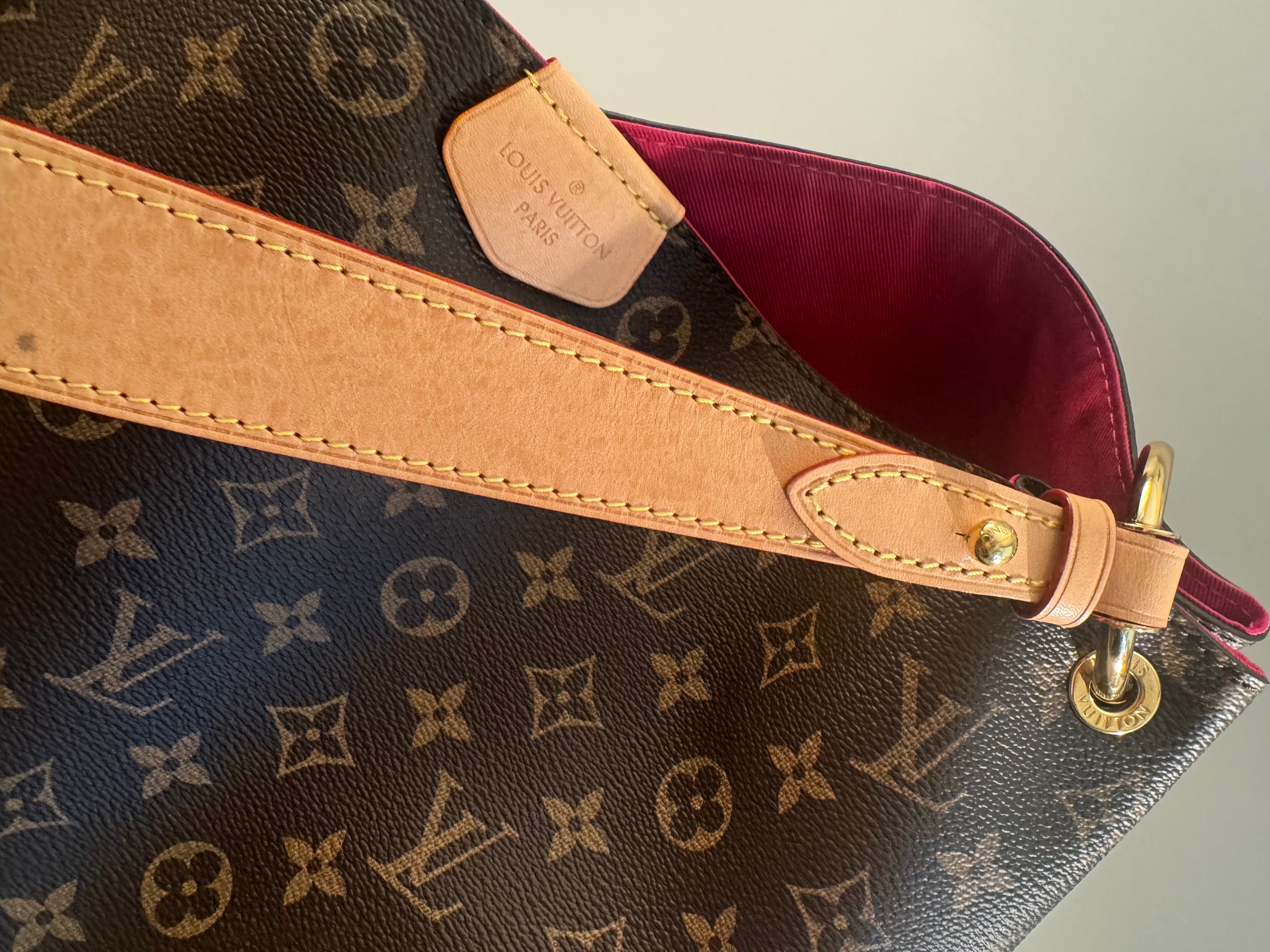 10209 Authentic Pre-loved Louis Vuitton Gracefull MM in Monogram Canvas