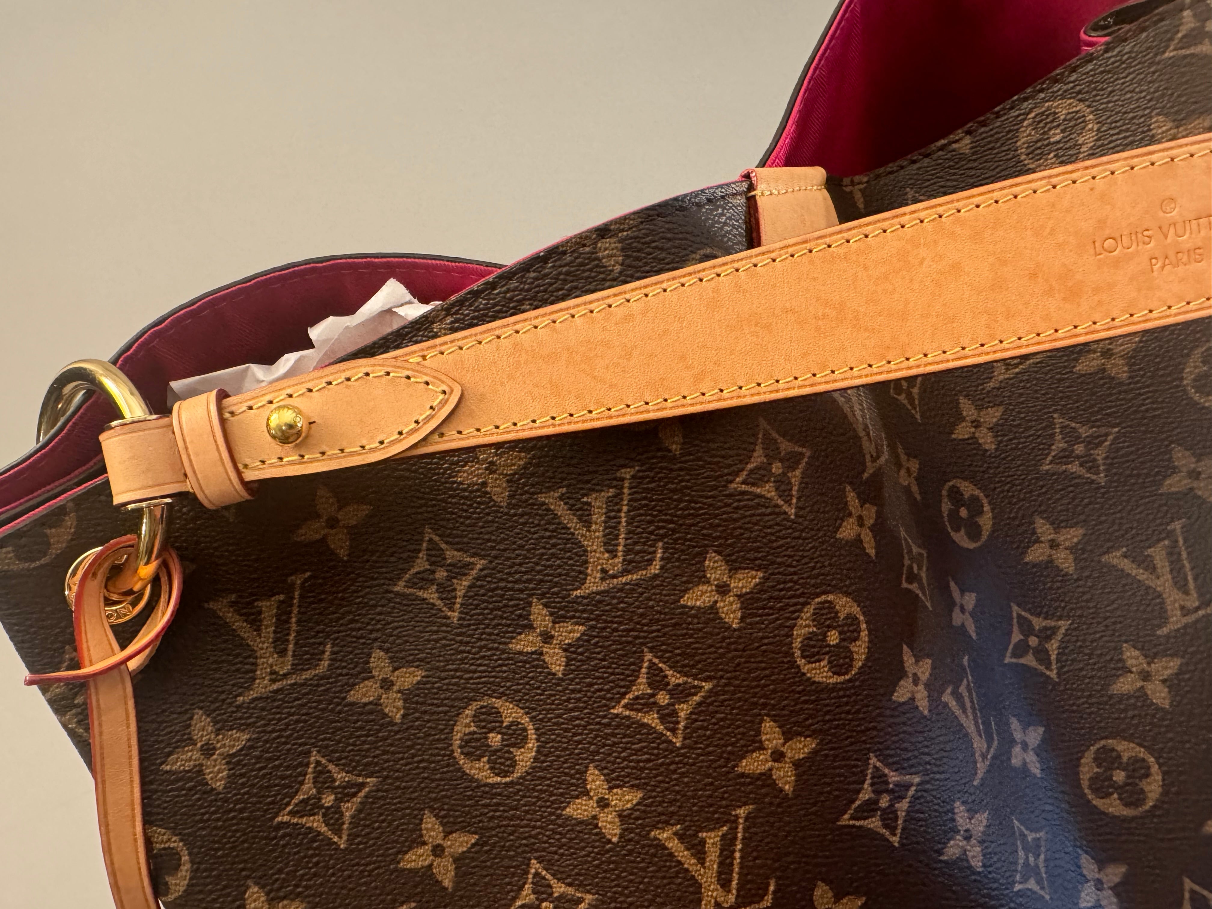 10209 Authentic Pre-loved Louis Vuitton Gracefull MM in Monogram Canvas