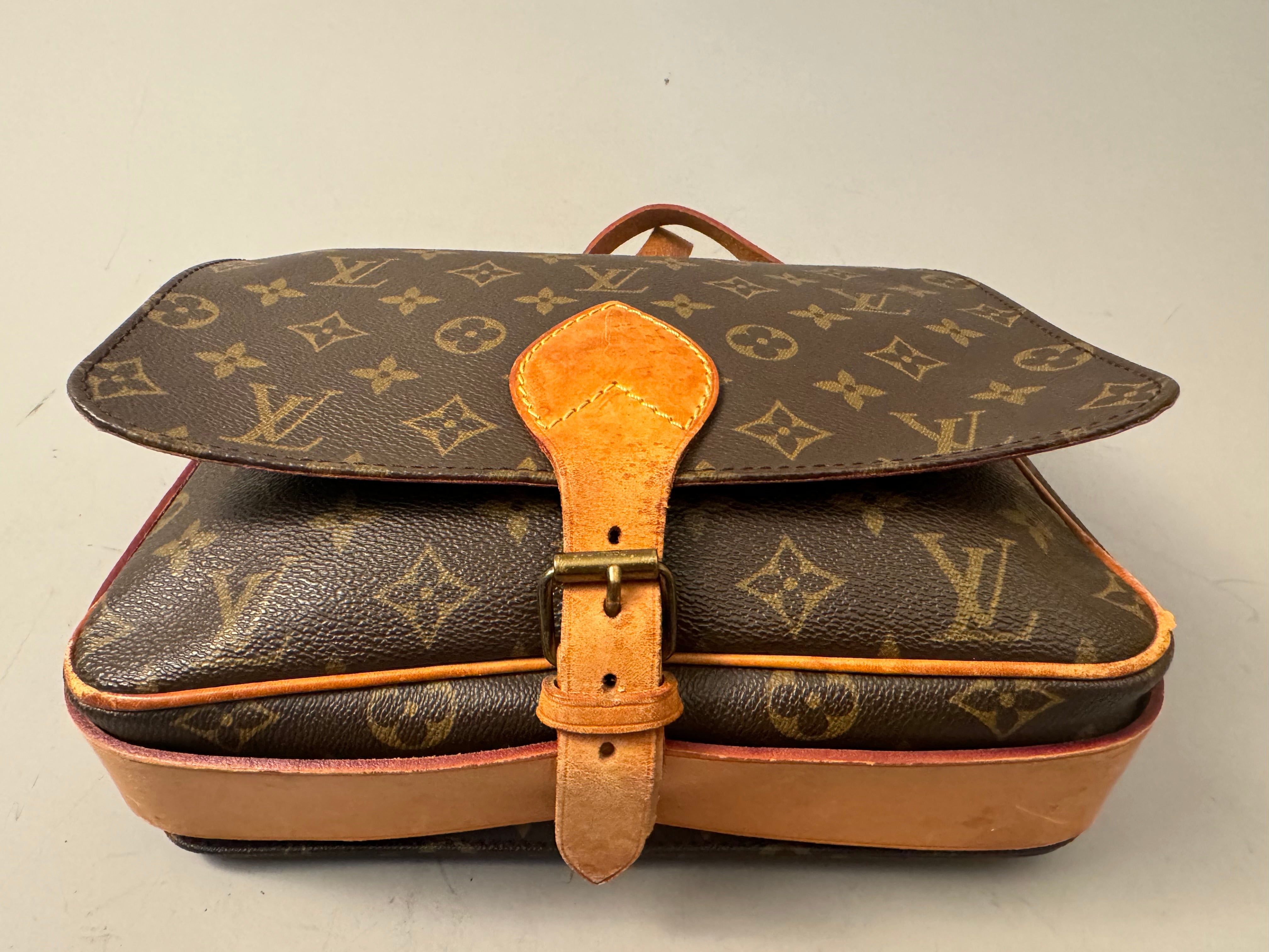 10169 Authentic Pre-loved Louis Vuitton Cartouchiere GM in Monogram Canvas