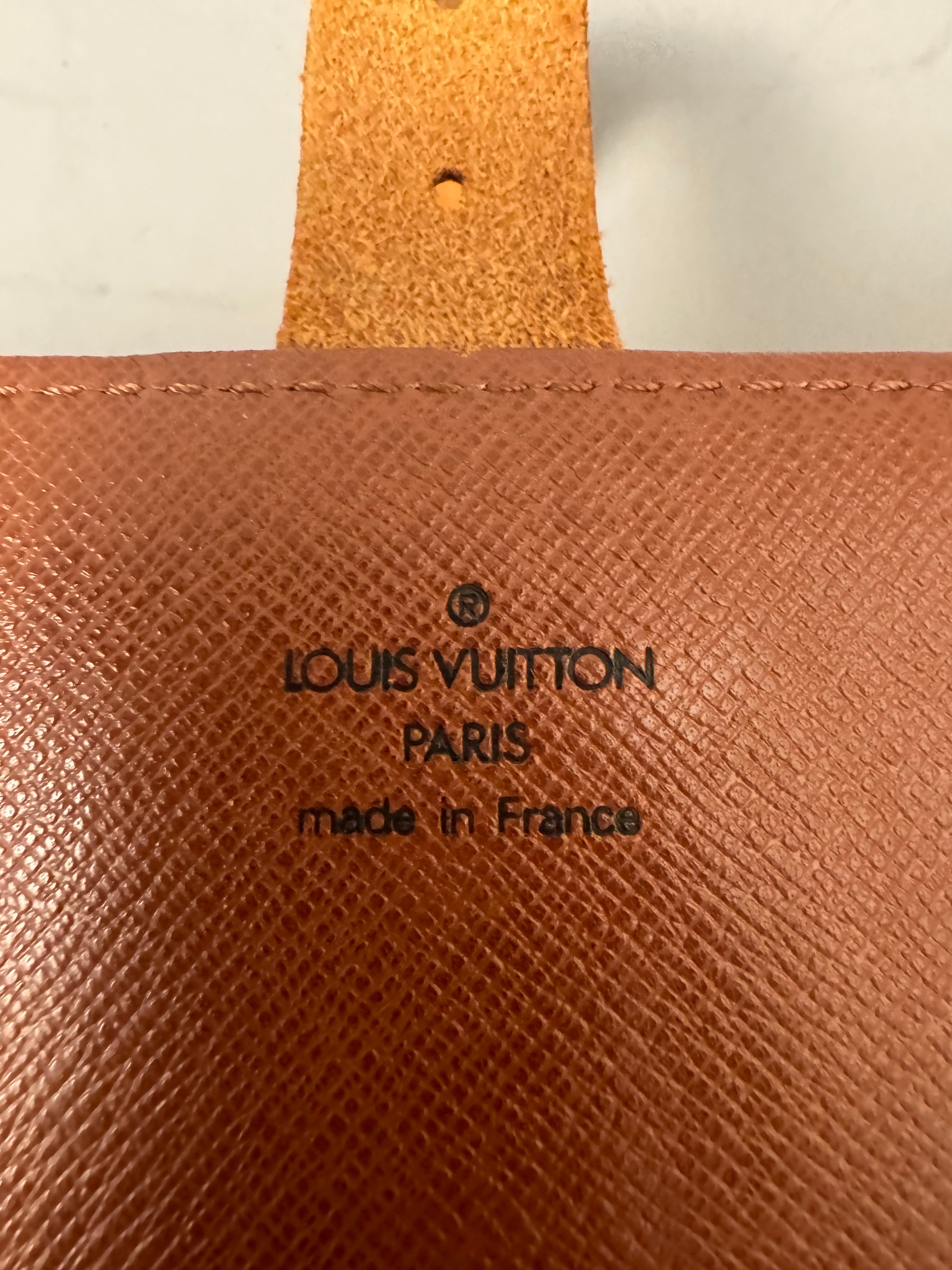 10169 Authentic Pre-loved Louis Vuitton Cartouchiere GM in Monogram Canvas