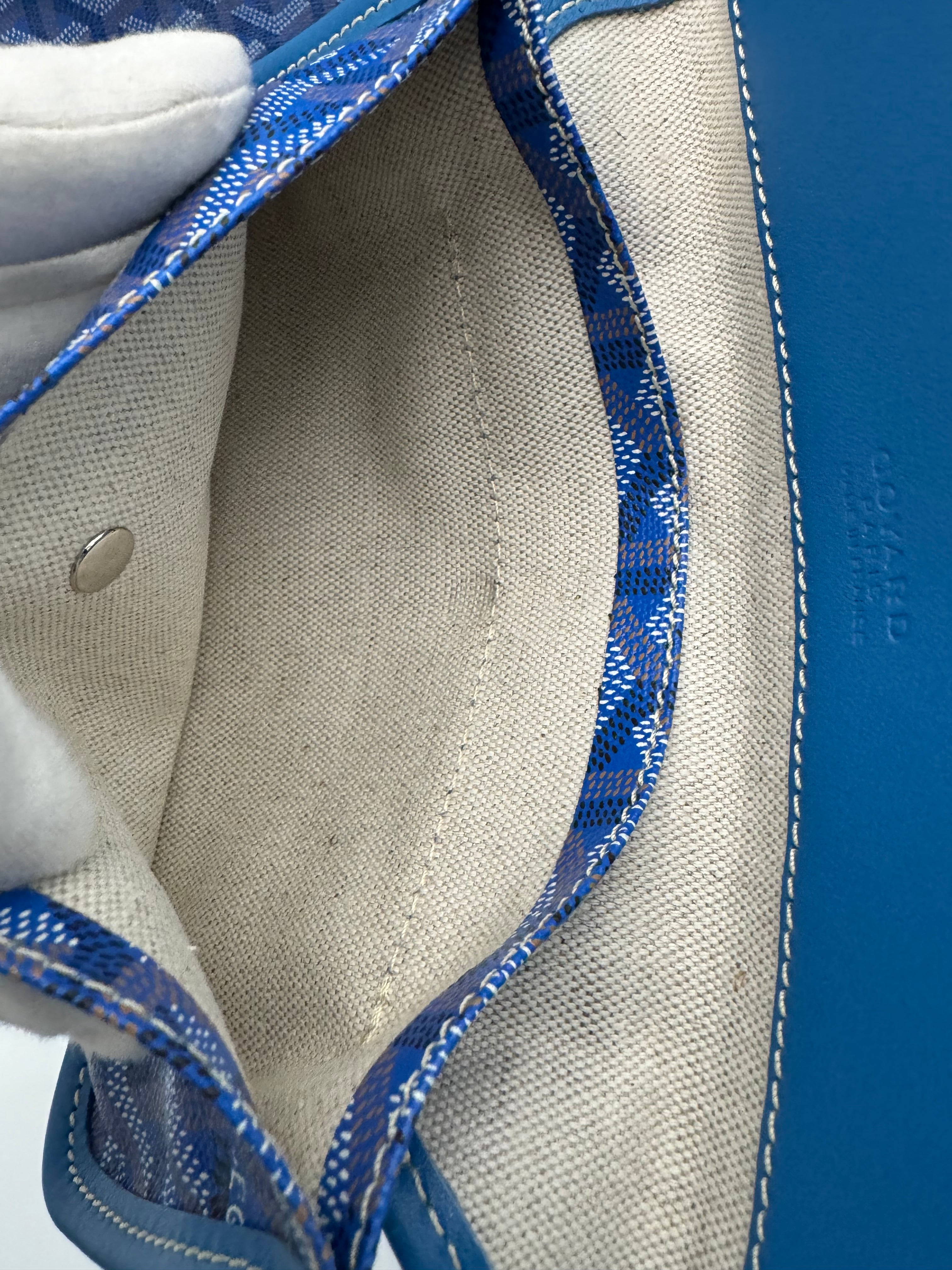 10223 Authentic Pre-Loved Goyard Saint Louis GM Tote in Goyardine Canvas