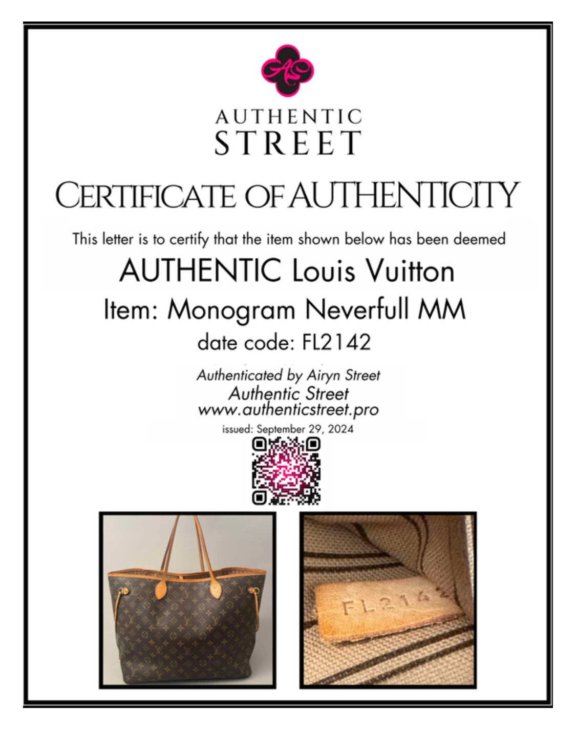 10128 Authentic Pre-loved Louis Vuitton Neverfull GM in Monogram Canvas