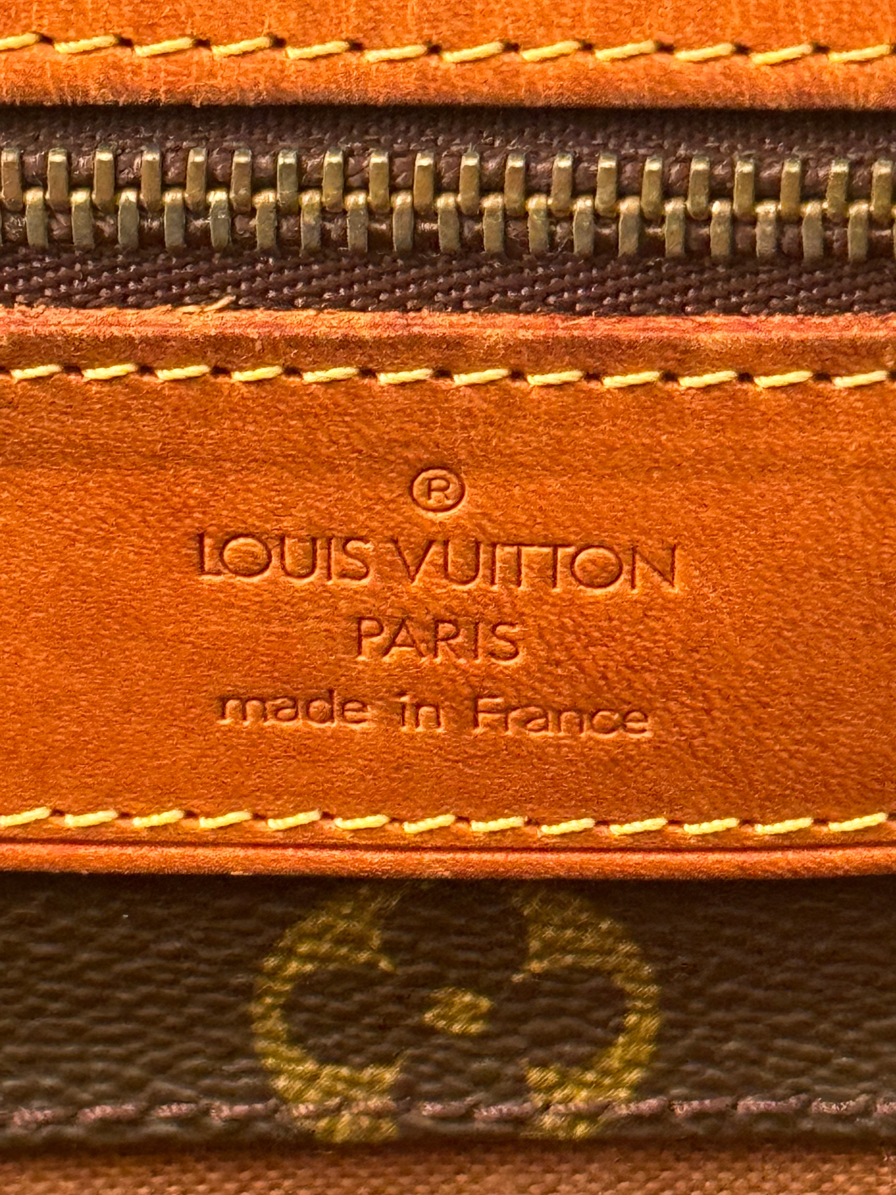 10072 Authentic Pre-loved Louis Vuitton Sac Shopping in Monogram Canvas