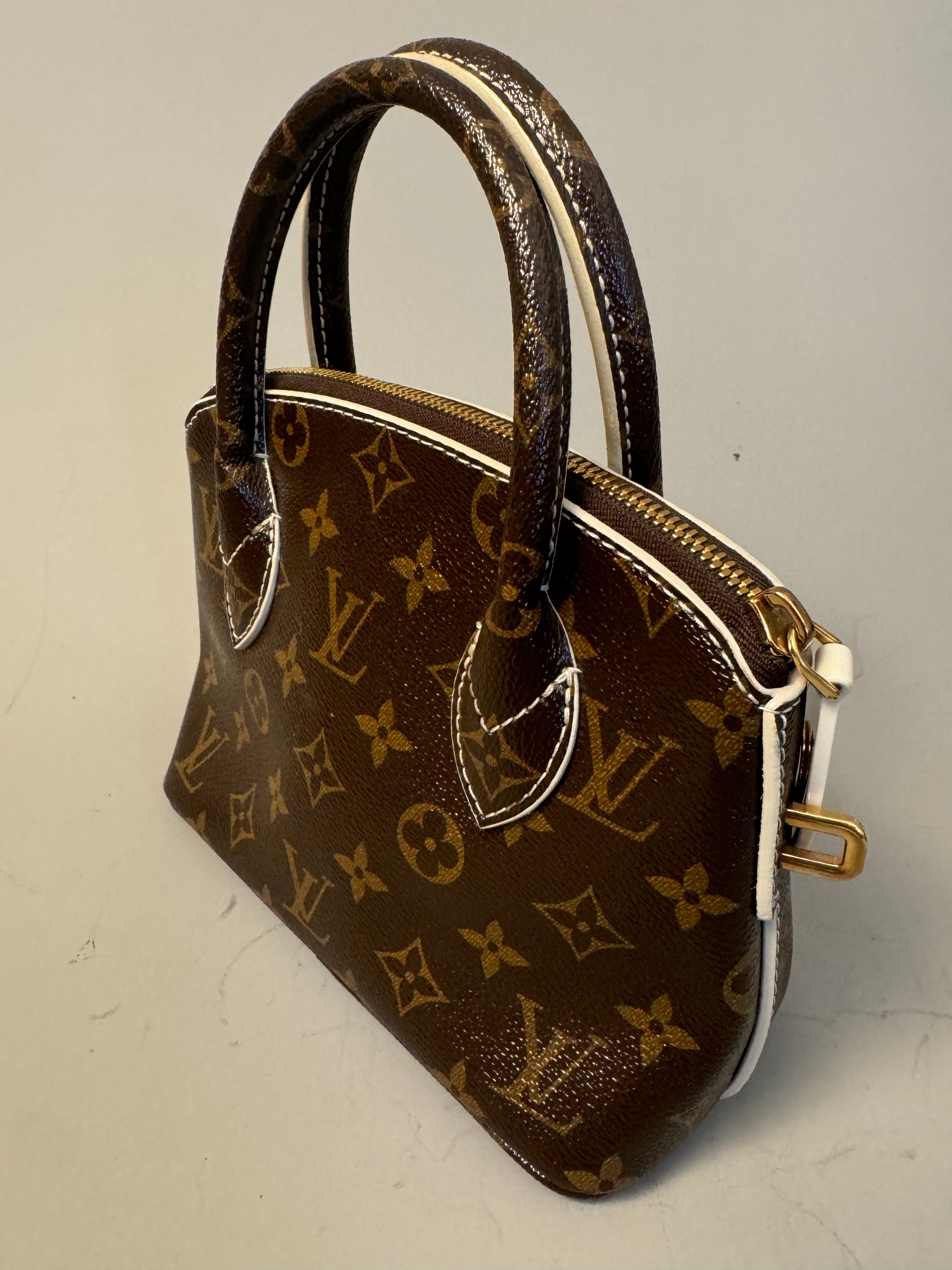 10243 Authentic Pre-loved Louis Vuitton Lock It BB in Monogram Canvas