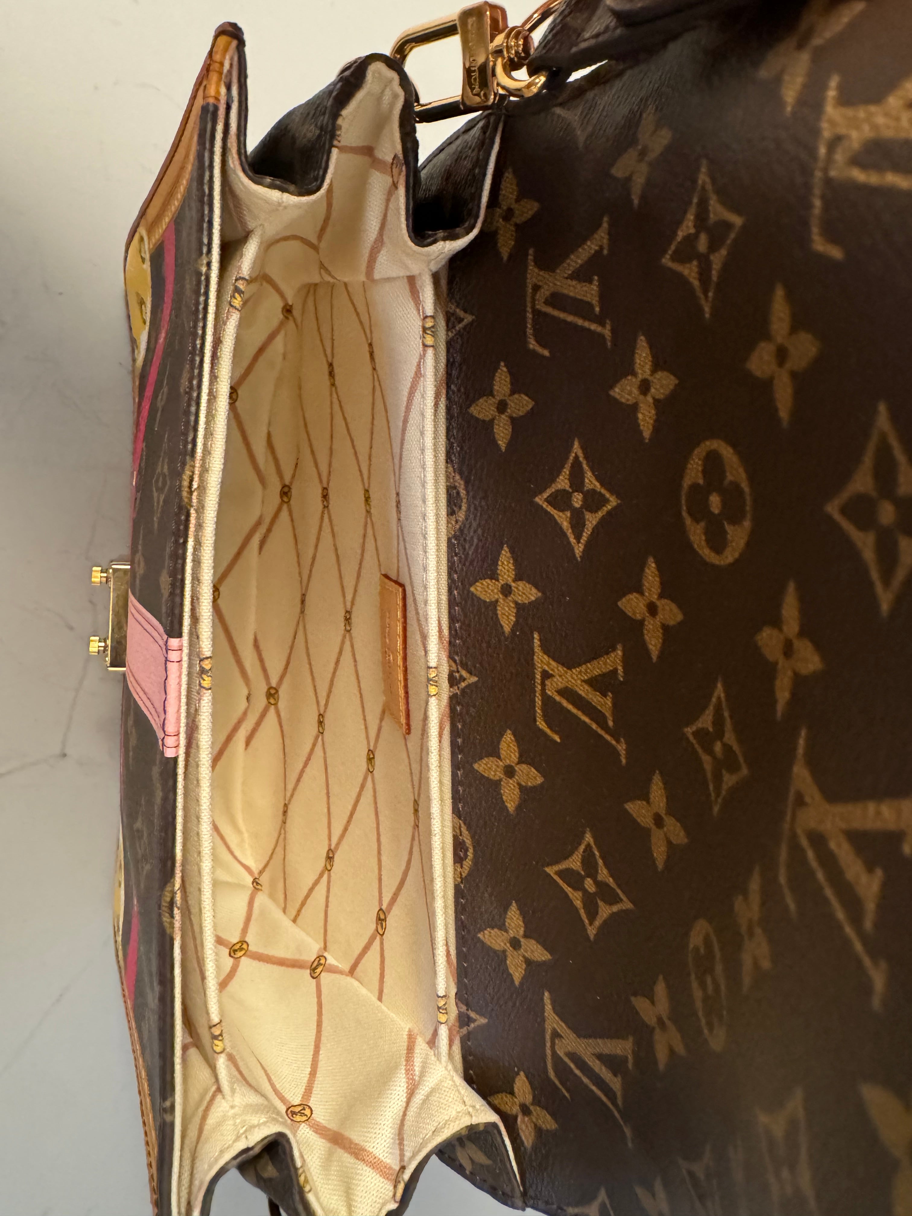 10244 Authentic Pre-loved Louis Vuitton Pochette Metis Summer Trunk in Monogram Canvas