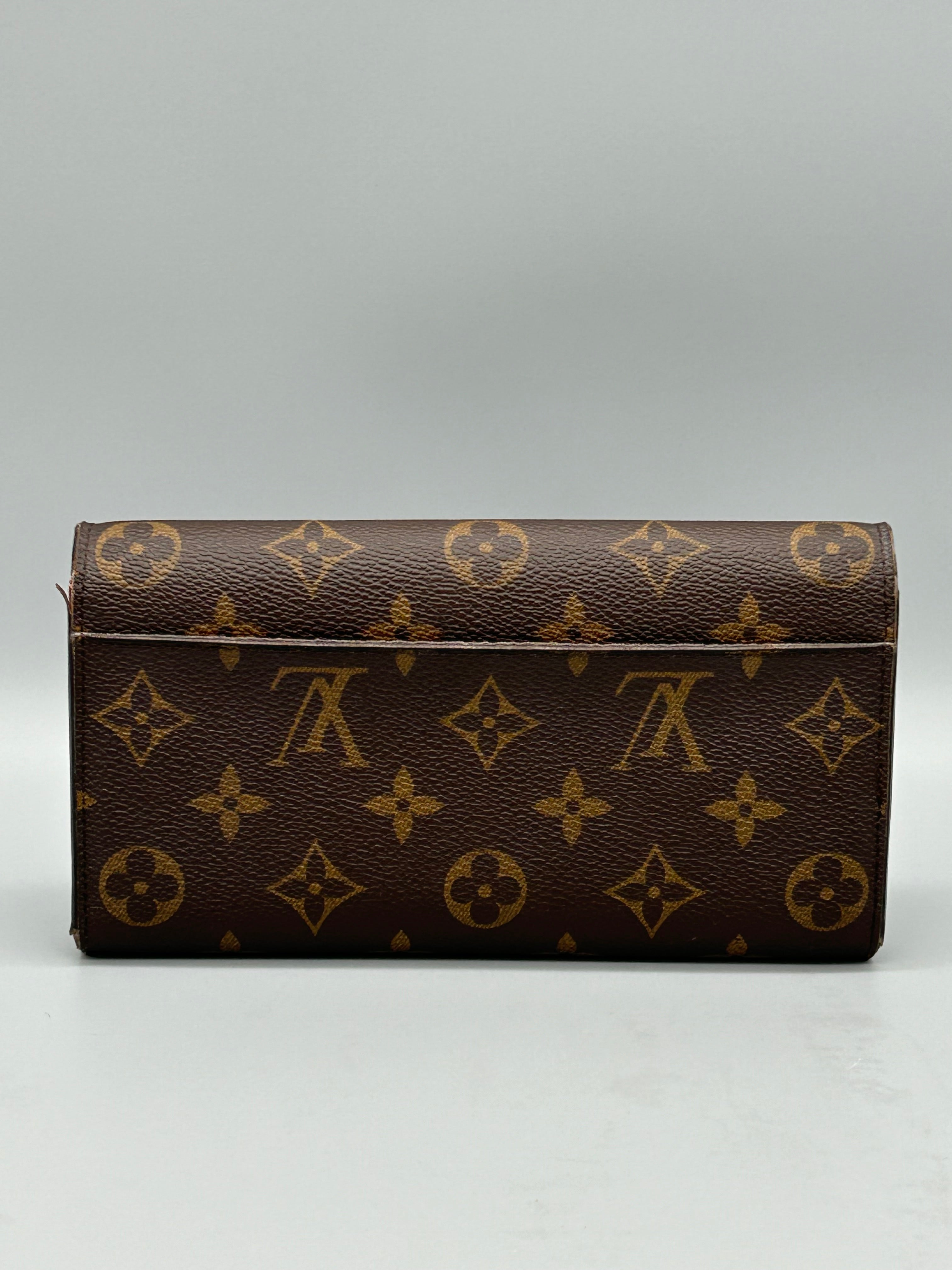 10046 Authentic Pre-Loved Louis Vuitton Sarah Wallet in Monogram Canvas