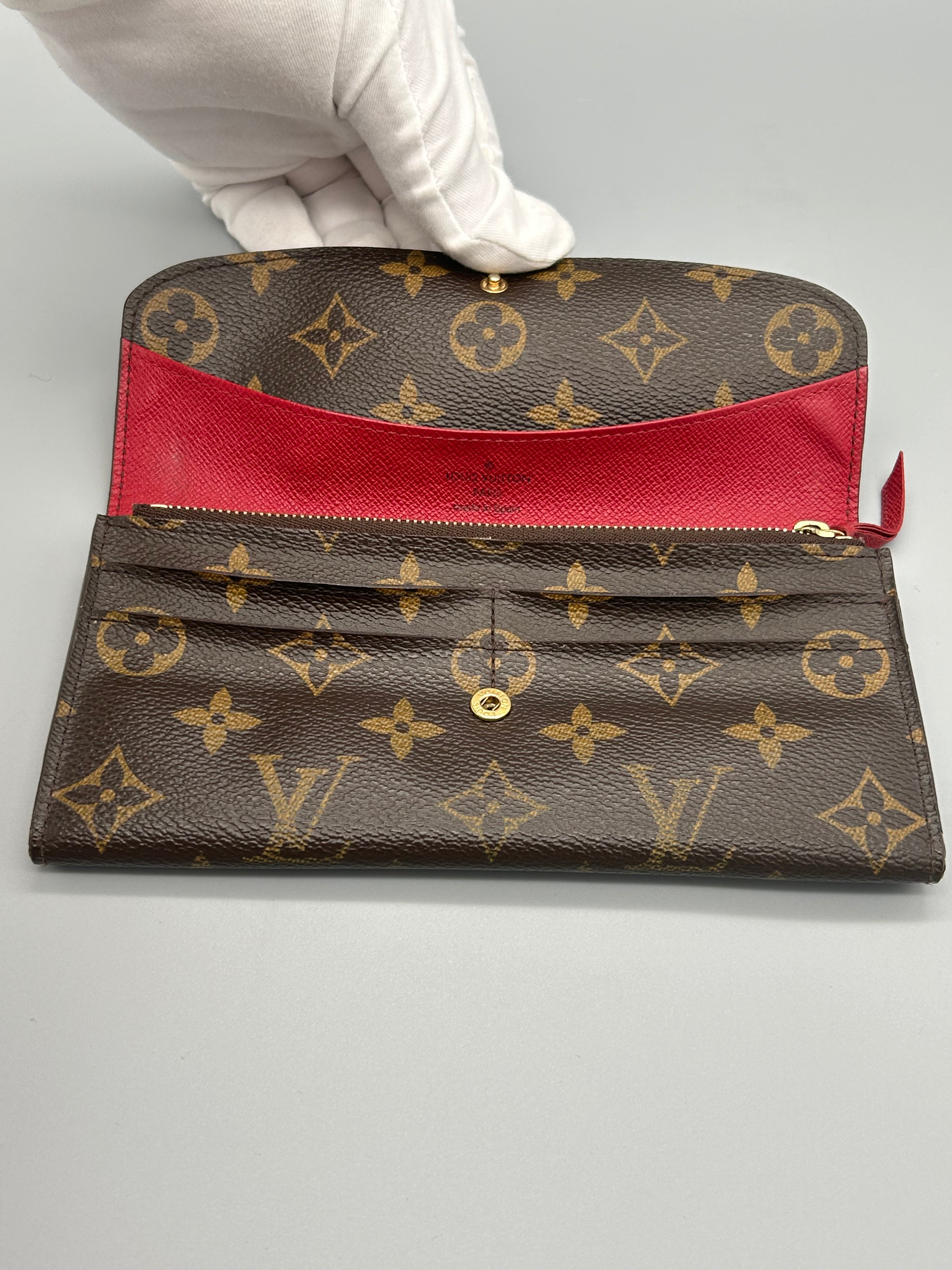 10103 Authentic Pre-loved Louis Vuitton Emilie Wallet in Monogram Canvas