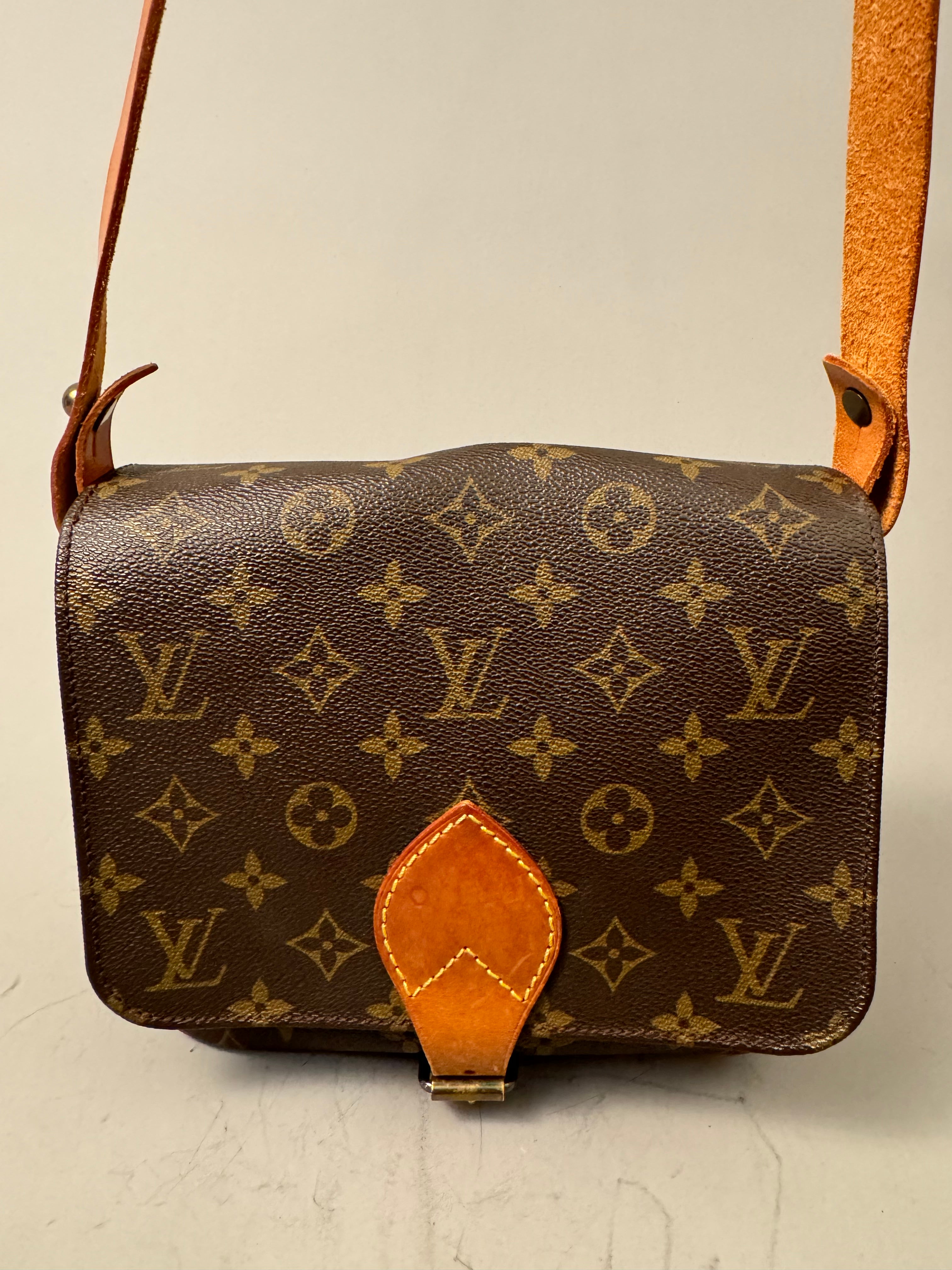 10166 Authentic Pre-loved Louis Vuitton Cartouchiere in Monogram Canvas