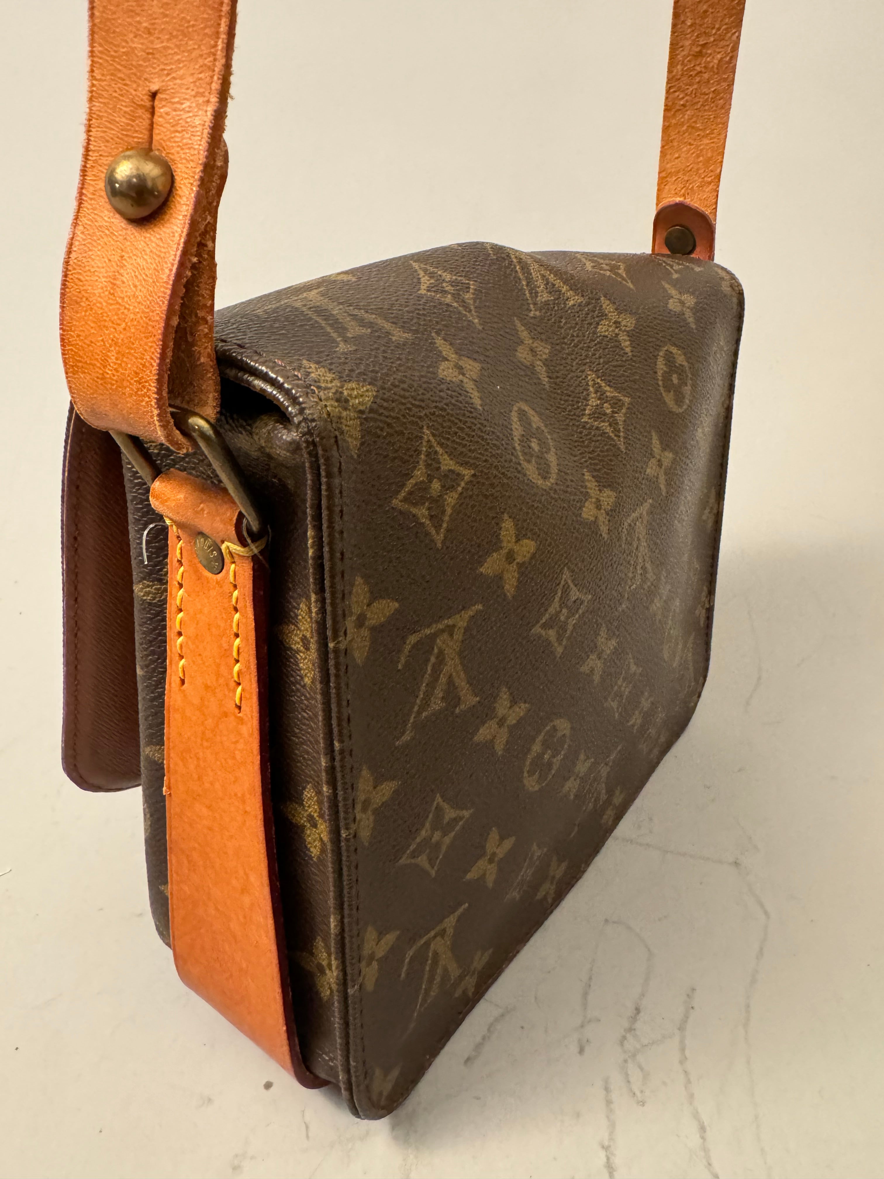 10166 Authentic Pre-loved Louis Vuitton Cartouchiere in Monogram Canvas