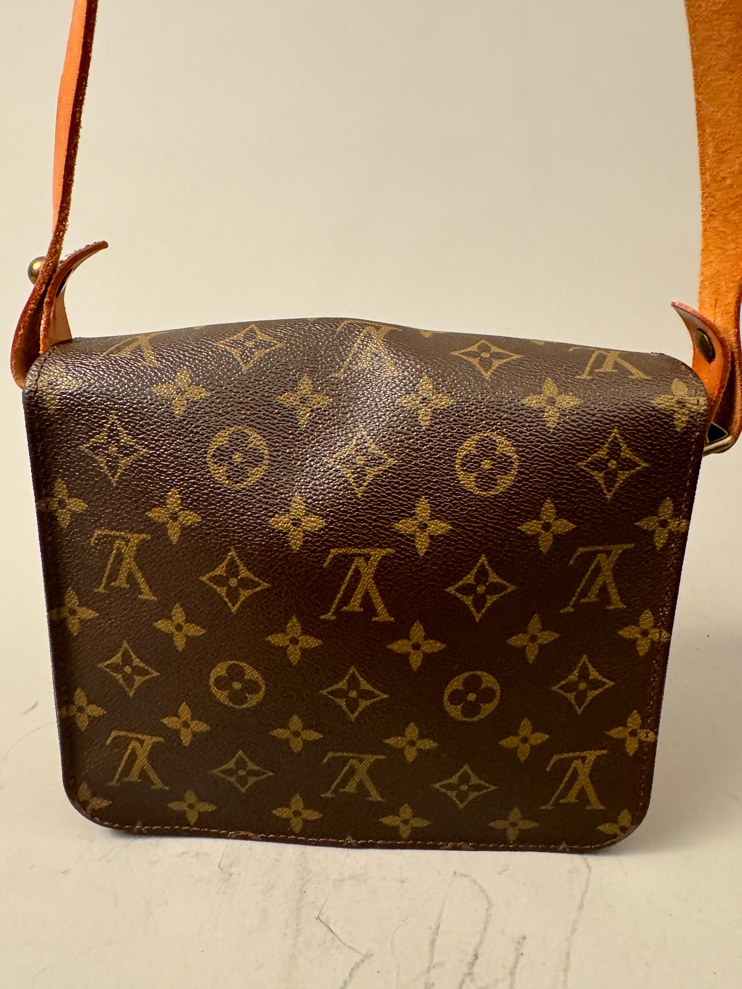 10166 Authentic Pre-loved Louis Vuitton Cartouchiere in Monogram Canvas