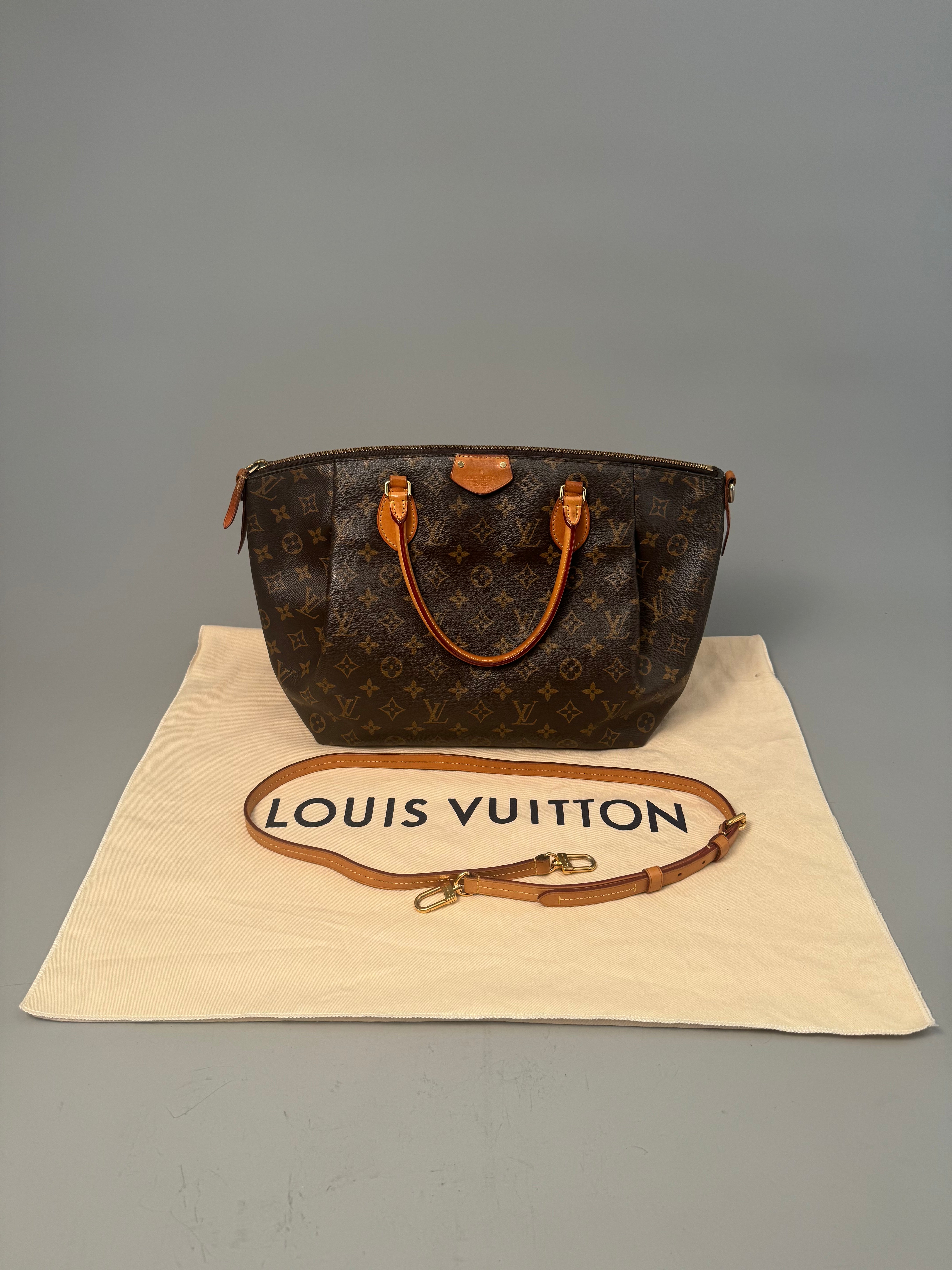 10065 Authentic Pre-loved Louis Vuitton Turenne GM 2 Way Bag in Monogram Canvas