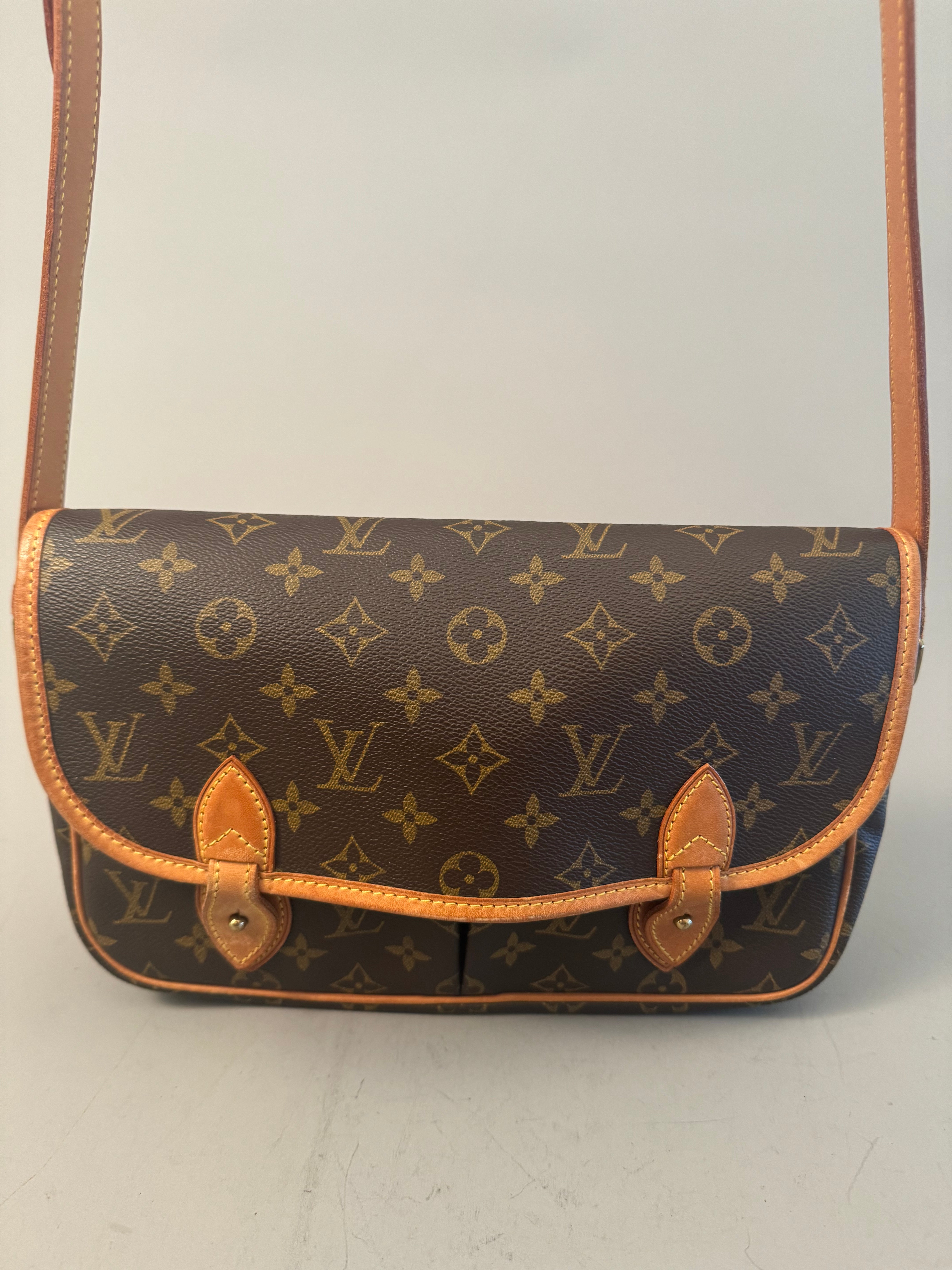 10041 Authentic Pre-Loved Louis Vuitton Gibeciere MM in Monogram Canvas