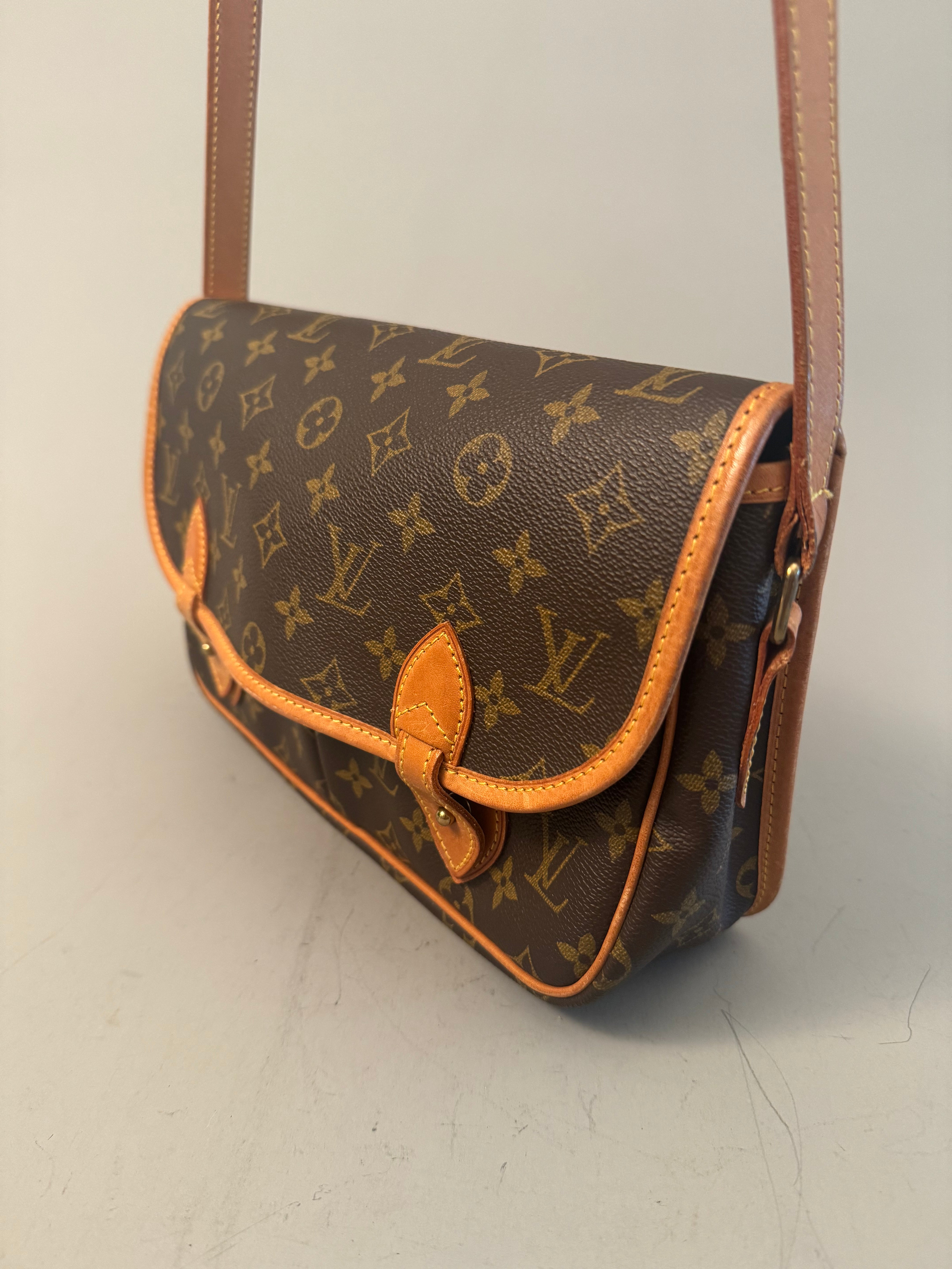 10041 Authentic Pre-Loved Louis Vuitton Gibeciere MM in Monogram Canvas